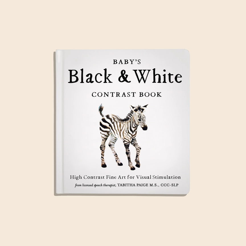 Black and White Contrast Book For Baby