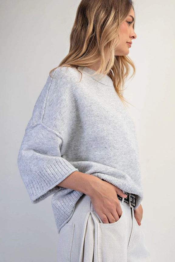 Cotierra Crew Neck Oversized Sweater