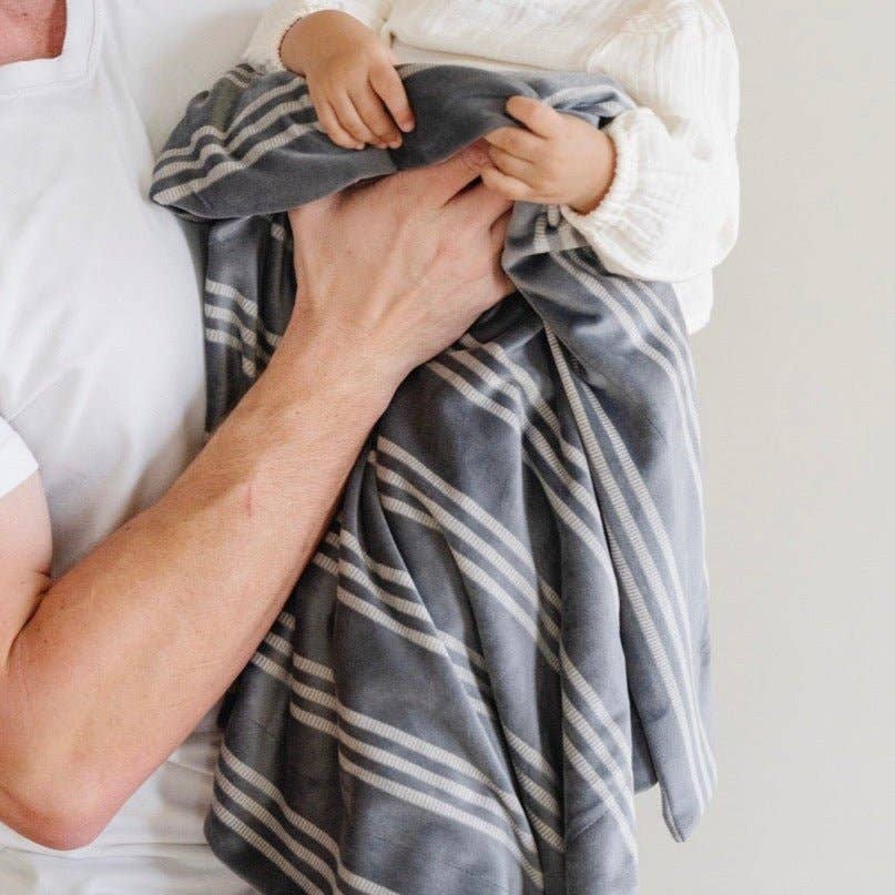 SARANONI MINKY STRETCH RECEIVING BLANKETS