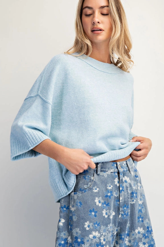 Cotierra Crew Neck Oversized Sweater
