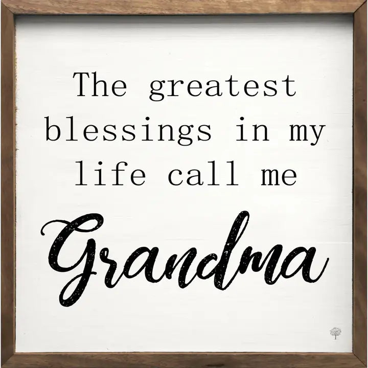 Call Me Grandma White