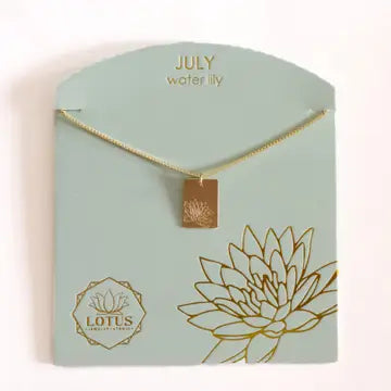 Birthflower Necklaces