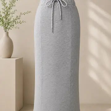 Marais Butter Modal Scuba Knit Maxi Skirt