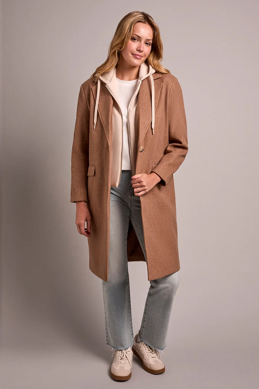 2-in-1 Ultra-Soft Knit Car Coat
