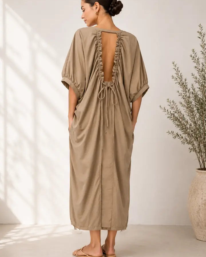 Solenne Cocoon Knit Dress