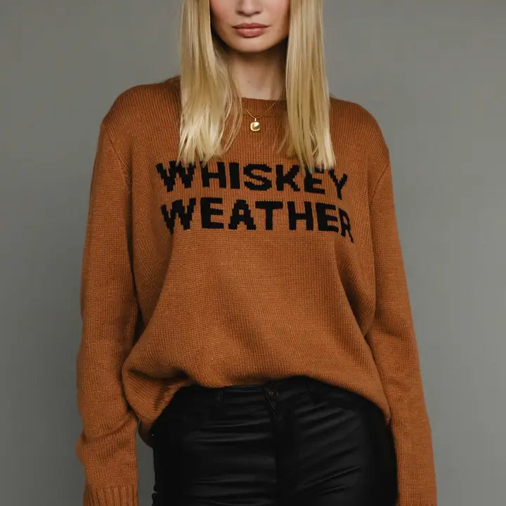 Whiskey Weather Sweater