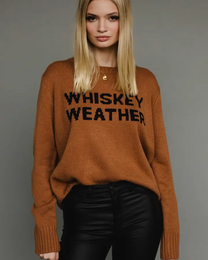 Whiskey Weather Sweater
