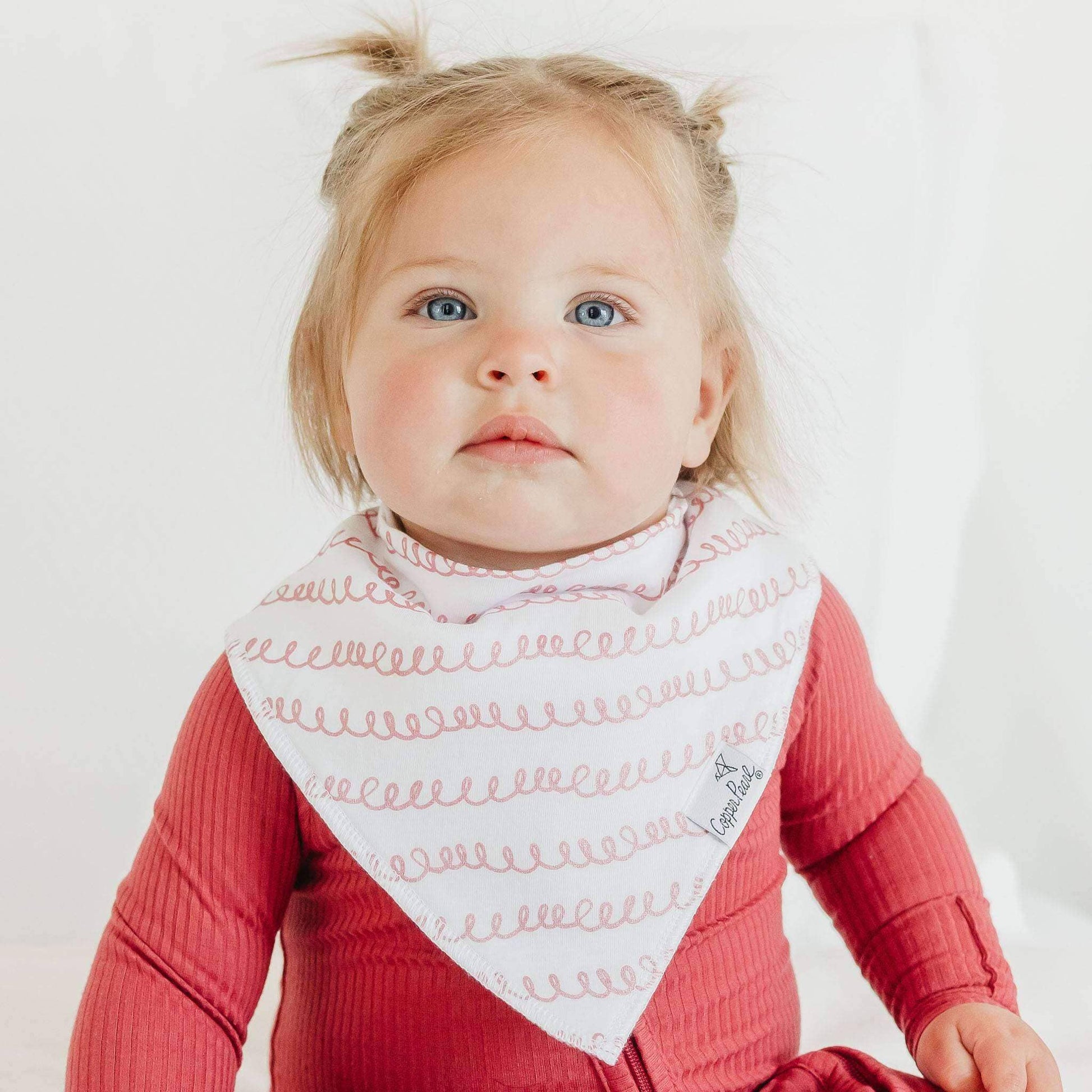 4 Pack Baby Bandana Bibs - Lola