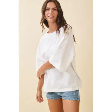 The Everyday Oversized Cotton Tee