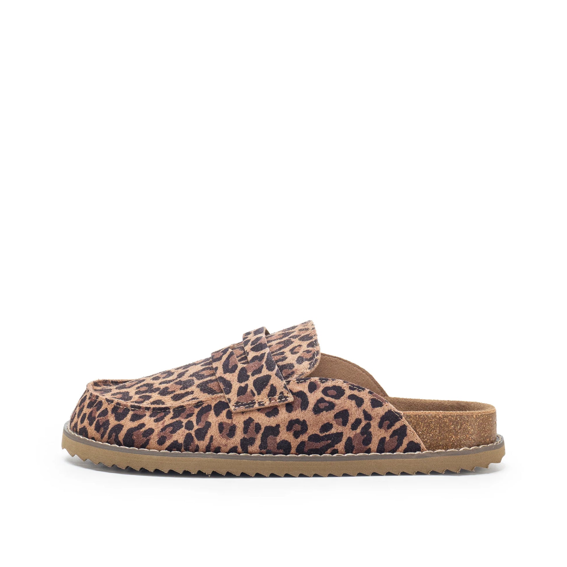 Mila Suede Loafer Mule Clog