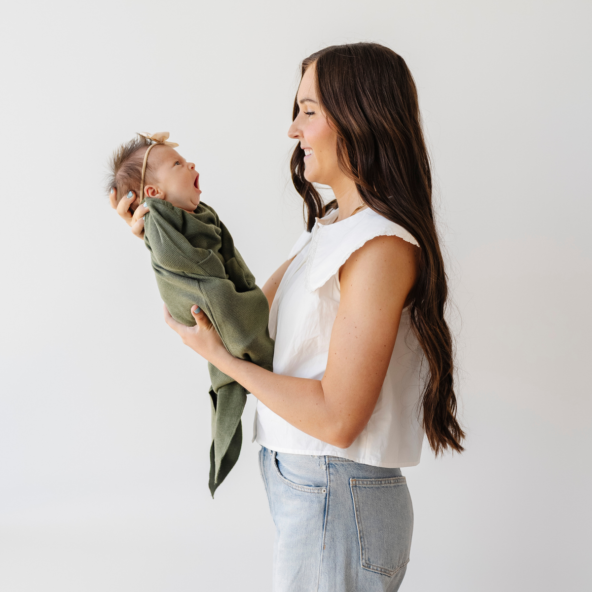SARANONI STRETCHY WAFFLE KNIT OUTFITS