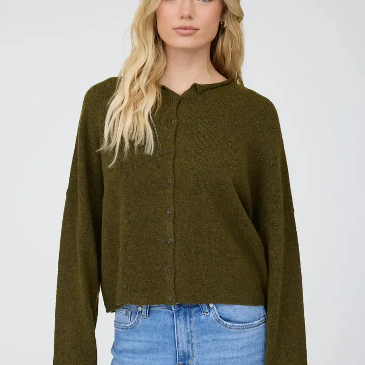 Lightweight Button Down Knit Cardigan