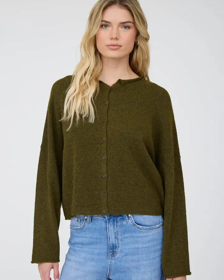 Lightweight Button Down Knit Cardigan