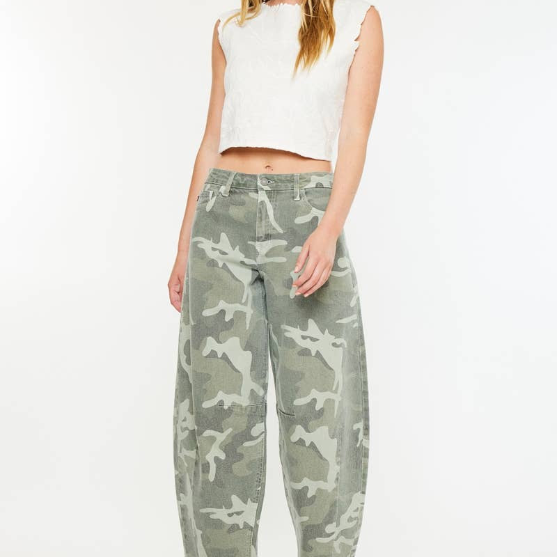 Kan Can High Rise Camo Print Horseshoe