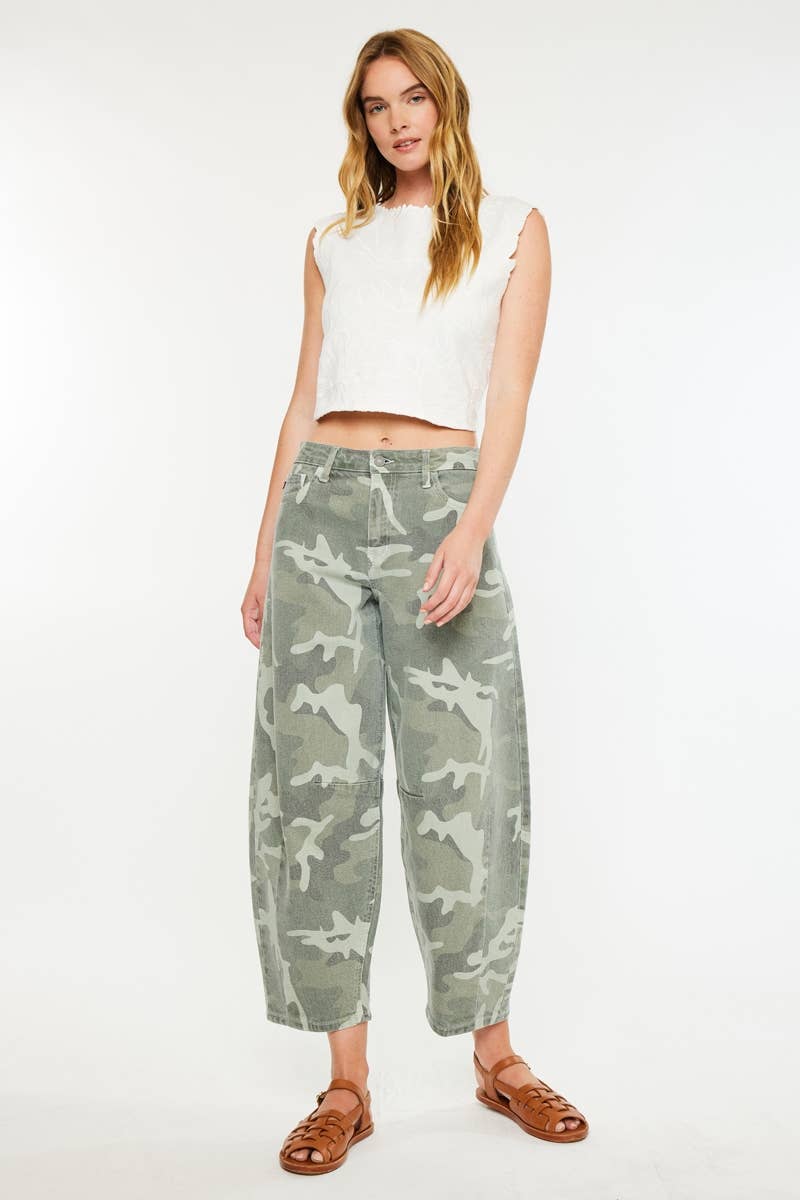 Kan Can High Rise Camo Print Horseshoe
