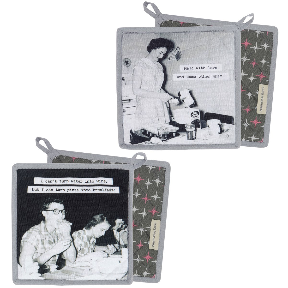 Trash Talk Hot Pad Set
