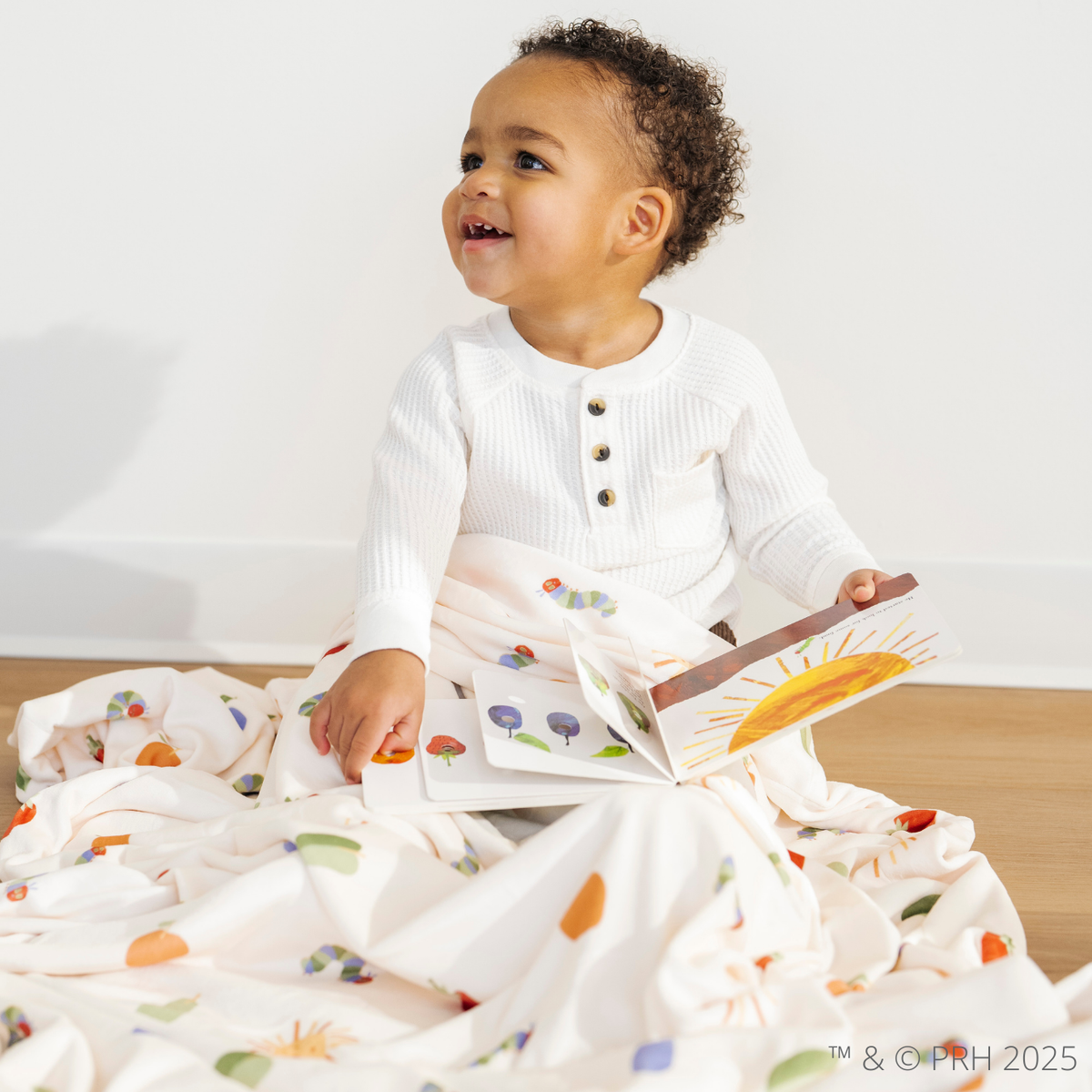 SARANONI THE VERY HUNGRY CATERPILLAR™ MINKY STRETCH LUXE BLANKETS