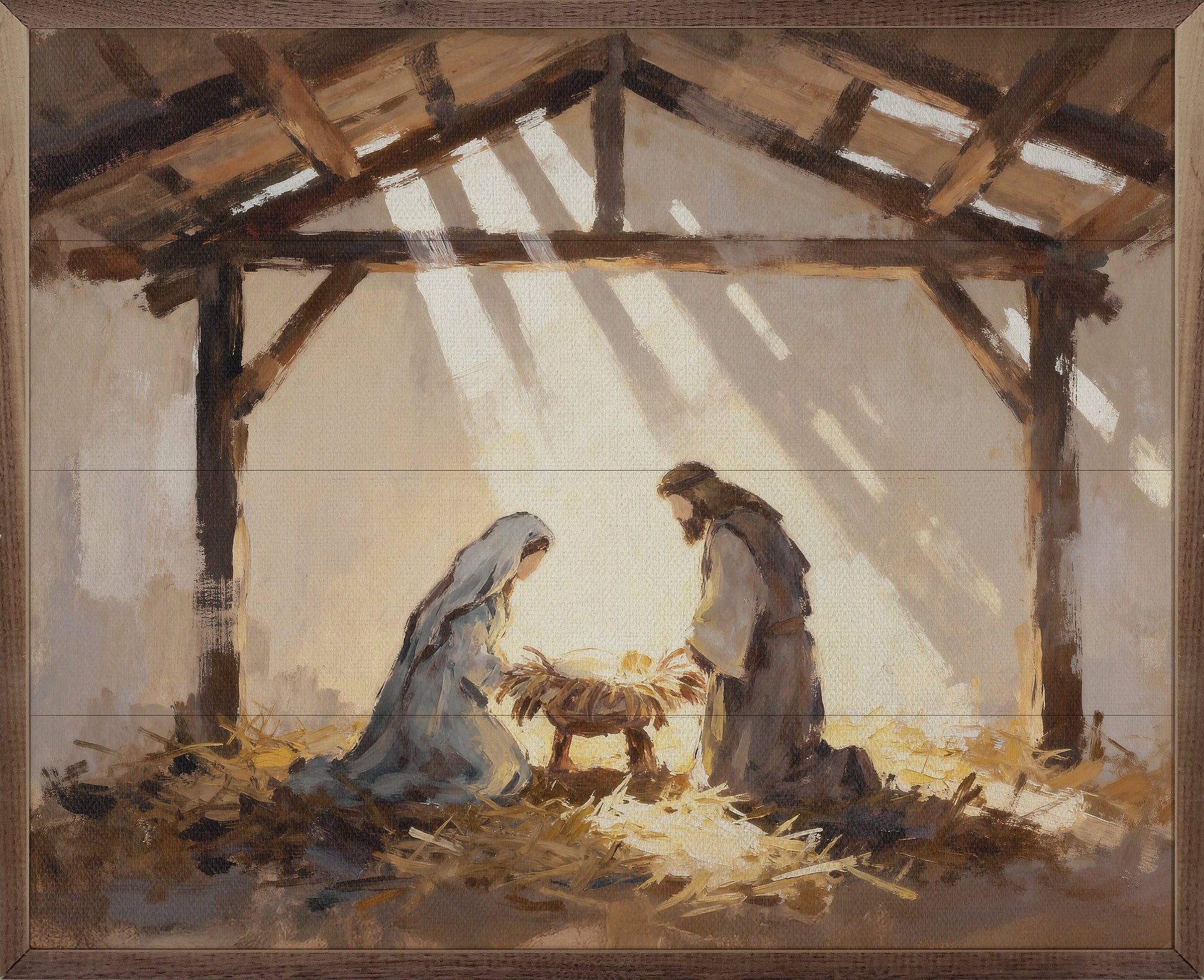 Holy Night Small Manger