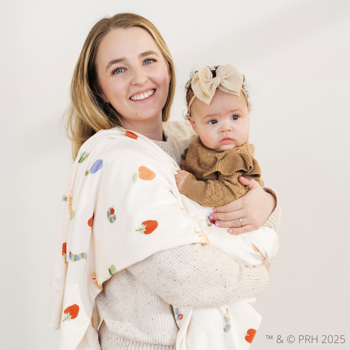 SARANONI THE VERY HUNGRY CATERPILLAR™ MINKY STRETCH LUXE BLANKETS