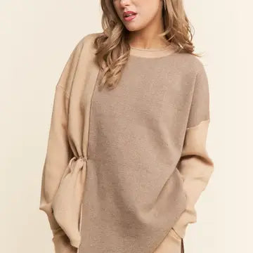 Soft Knit 2PC Set Long Sleeve Top & Bottoms