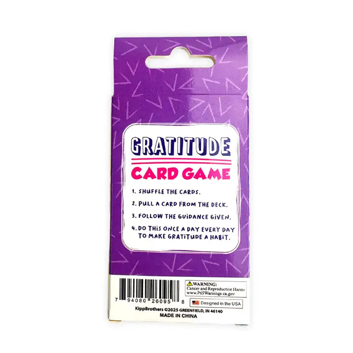 Gratitude Card Game