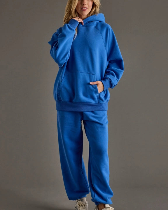 Panache Royal Blue Hooded Sweatshirt
