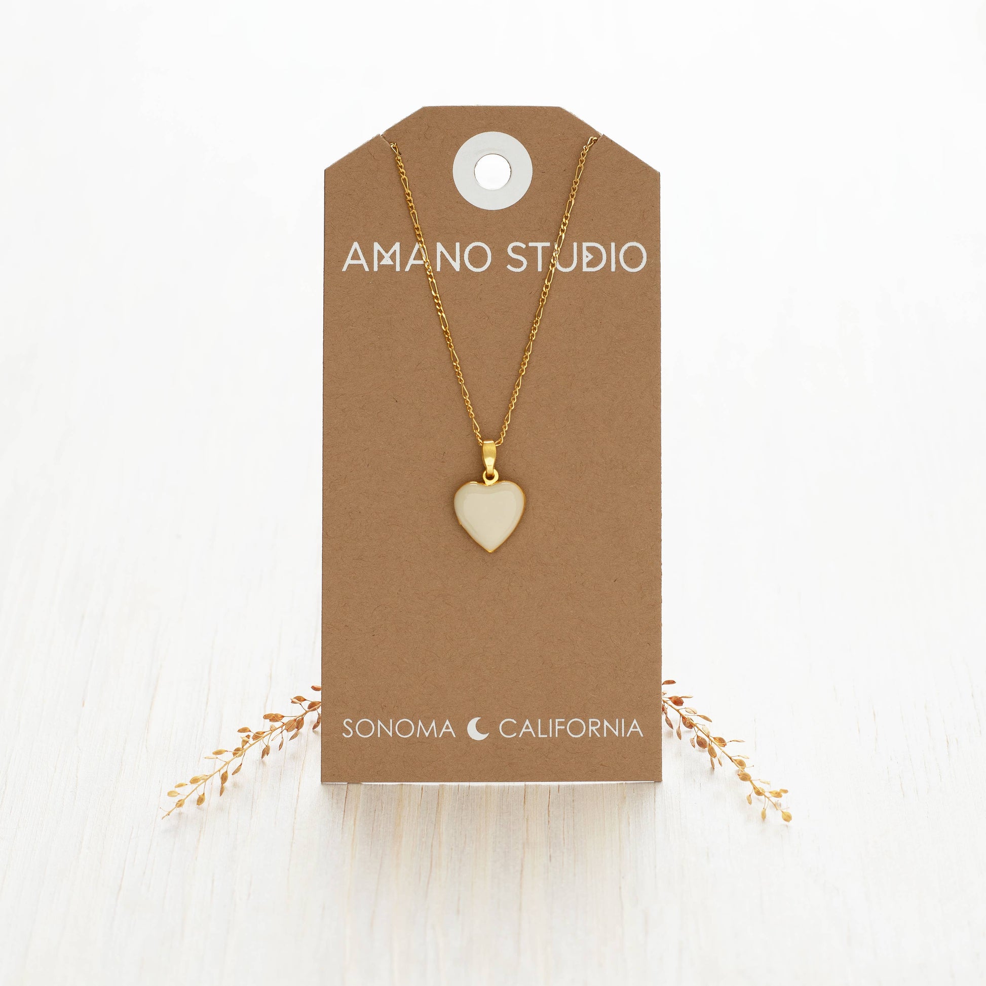 Small Heart Enamel Locket