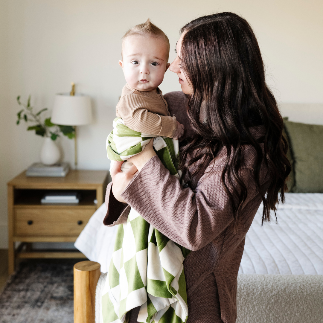 SARANONI MINKY STRETCH RECEIVING BLANKETS