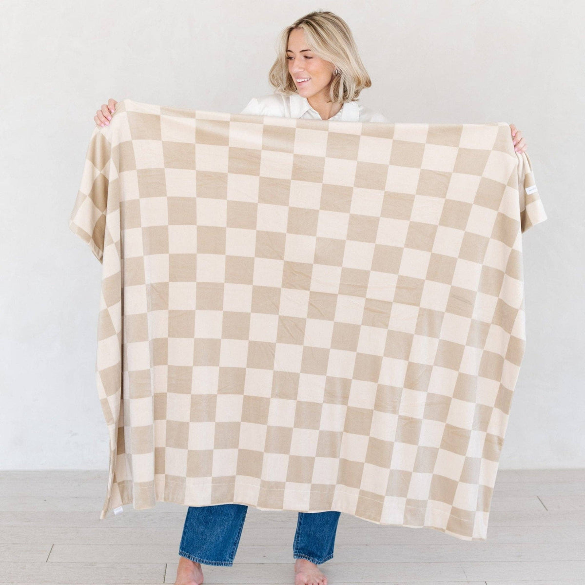 SARANONI MINKY STRETCH XL THROW BLANKETS