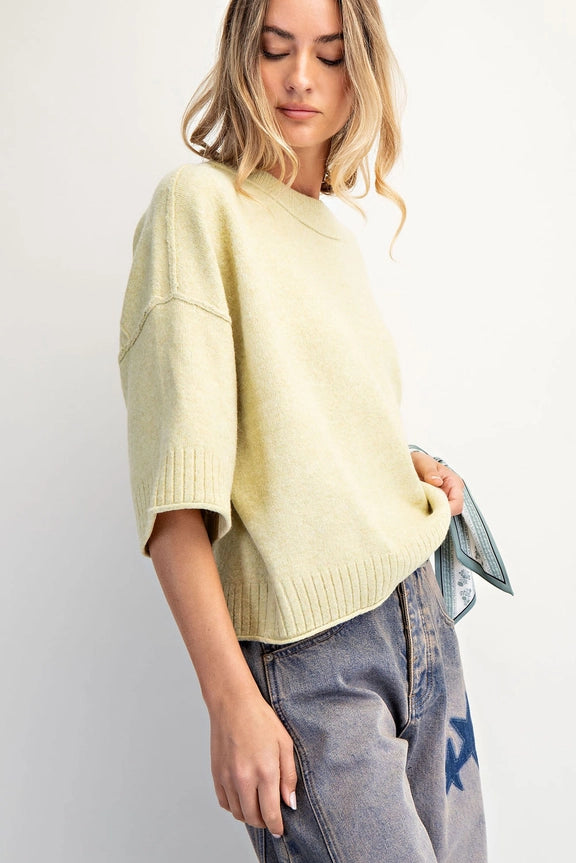 Cotierra Crew Neck Oversized Sweater