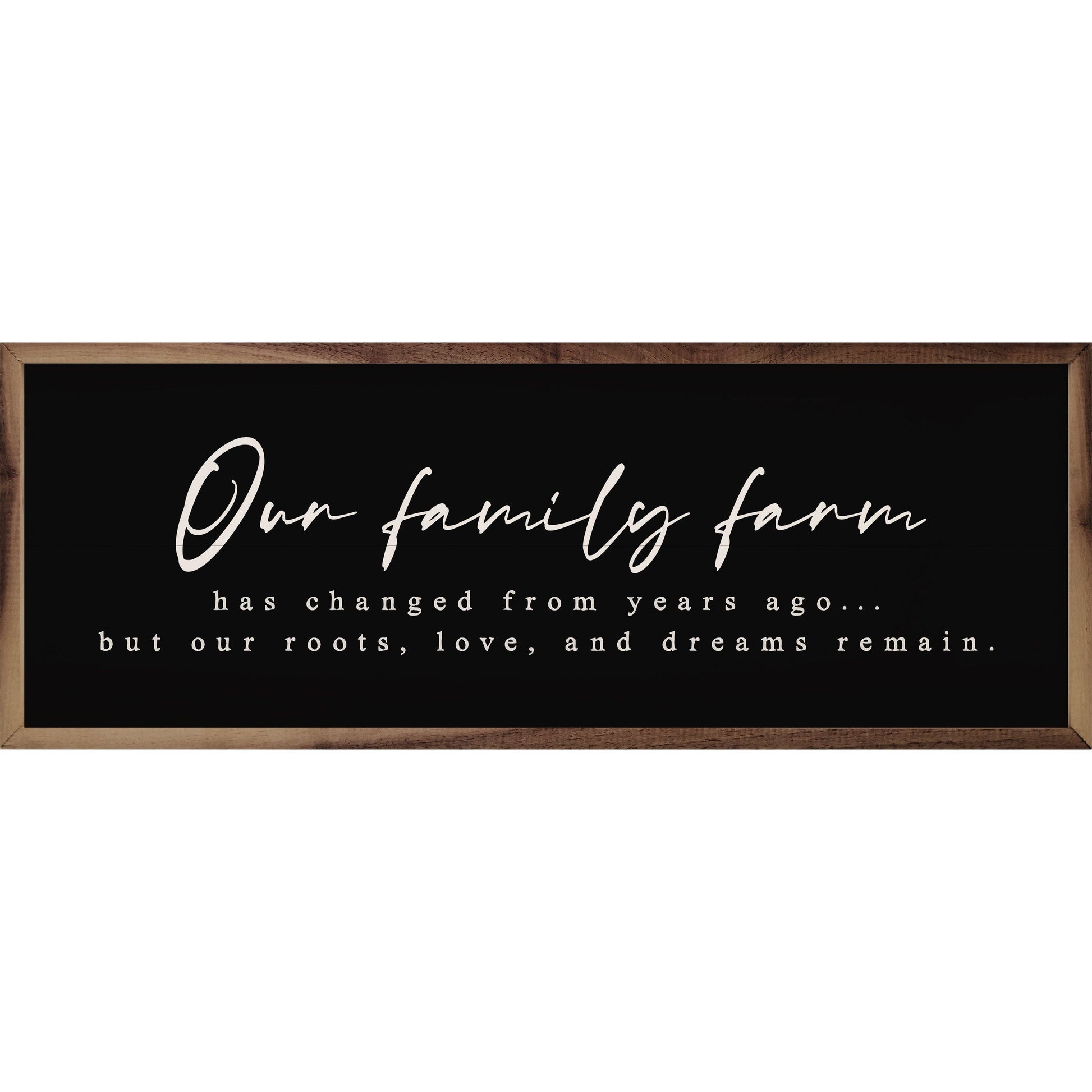 Our Family Farm Dreams Remain