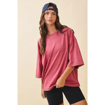 The Everyday Oversized Cotton Tee