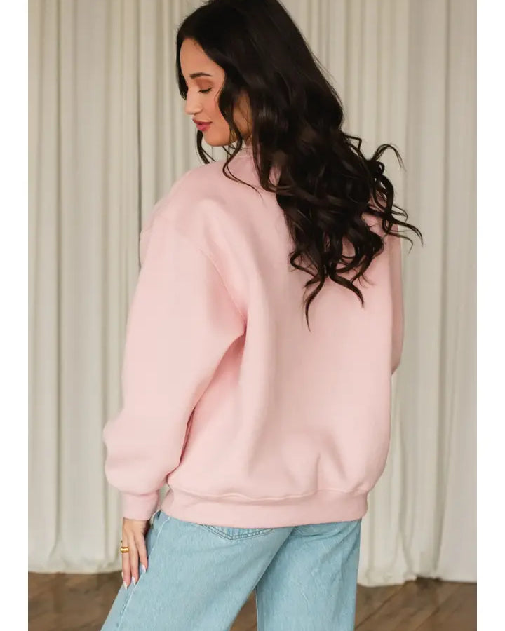 Panache Pink Wine Sweatshirt