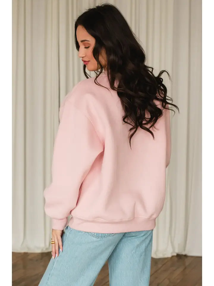Panache Pink Wine Sweatshirt