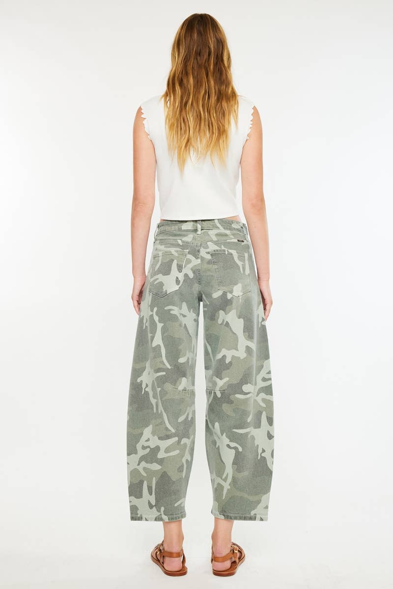 Kan Can High Rise Camo Print Horseshoe