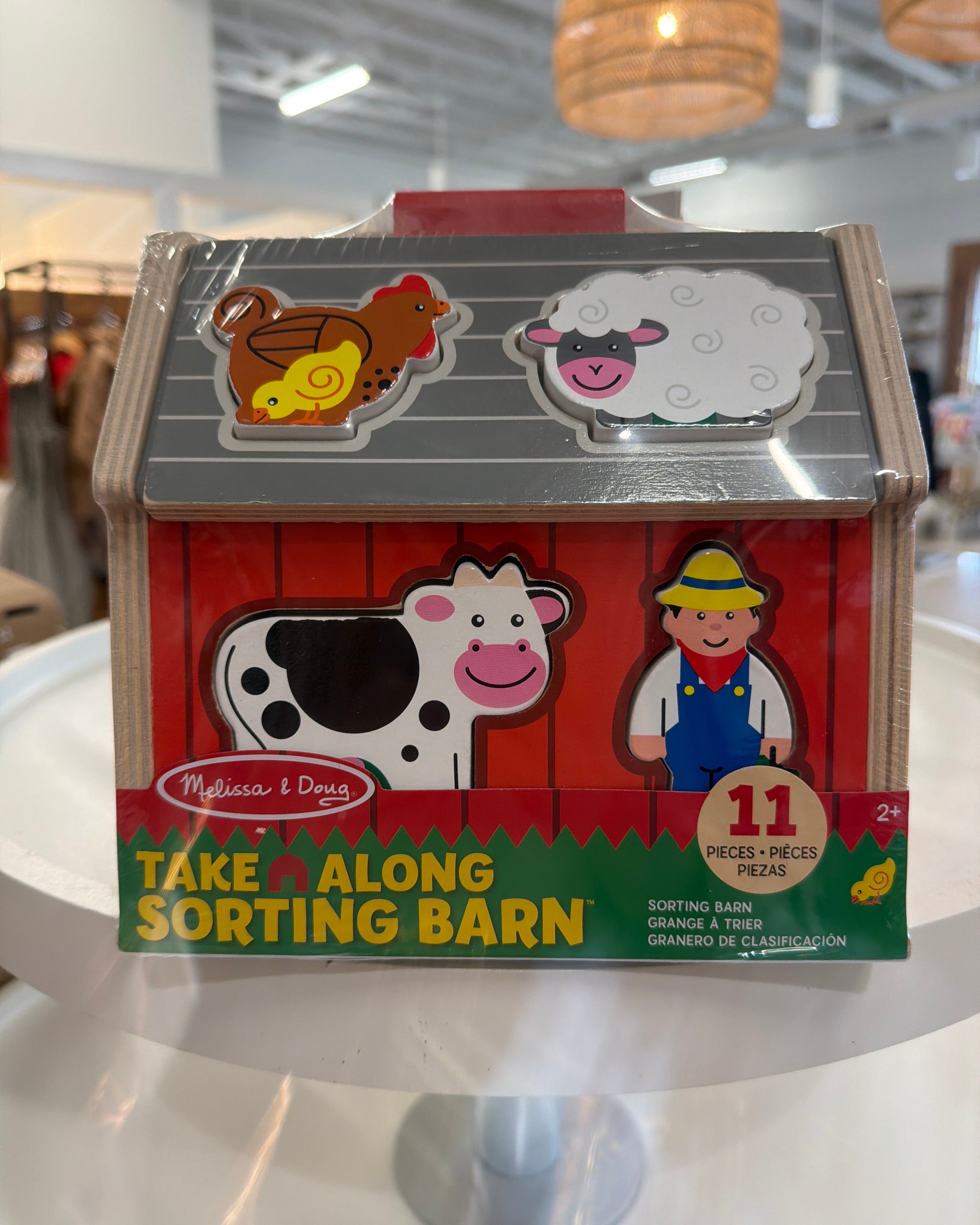 Melissa & Doug Take Along Sorting Barn