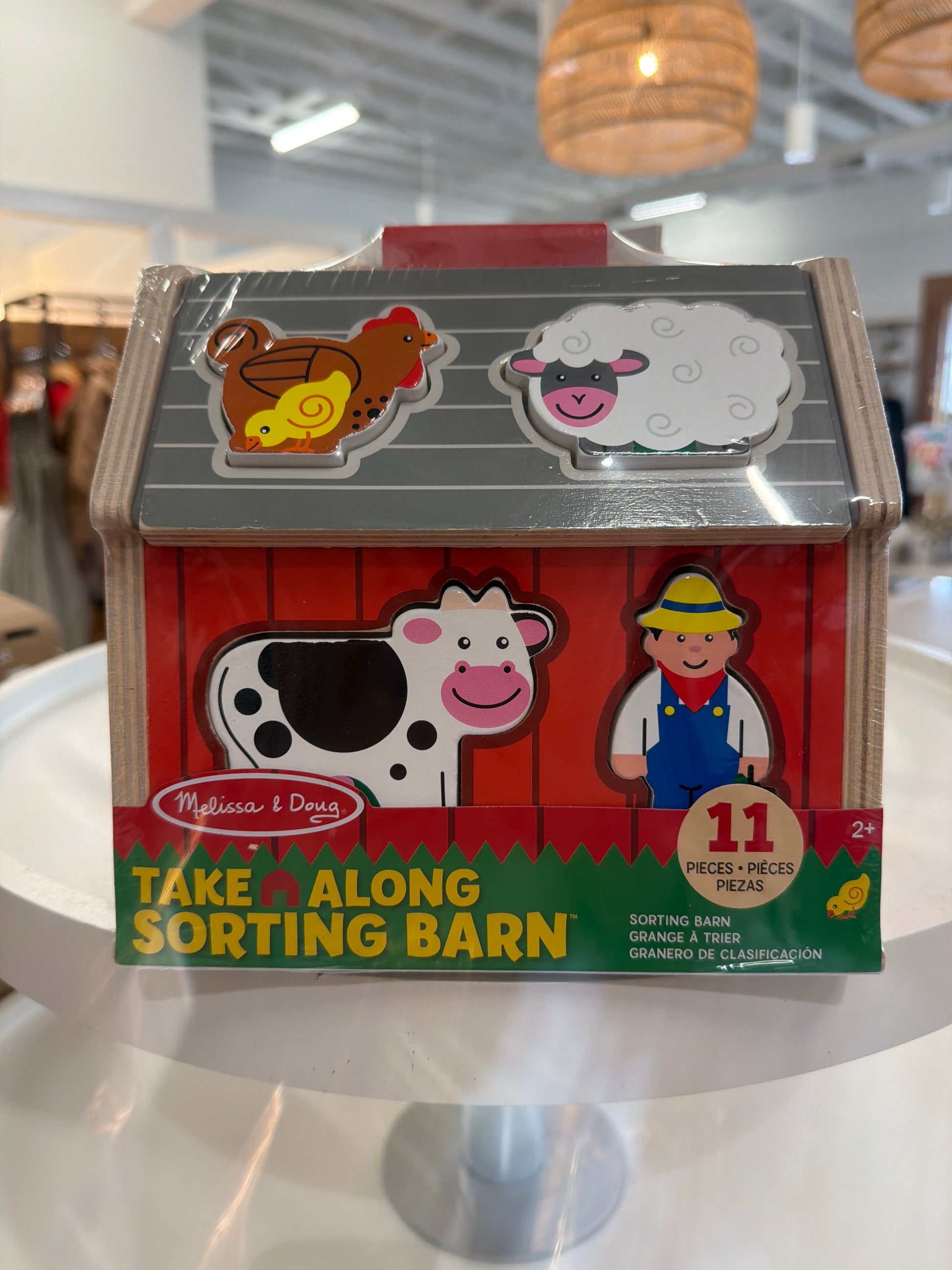 Melissa & Doug Take Along Sorting Barn