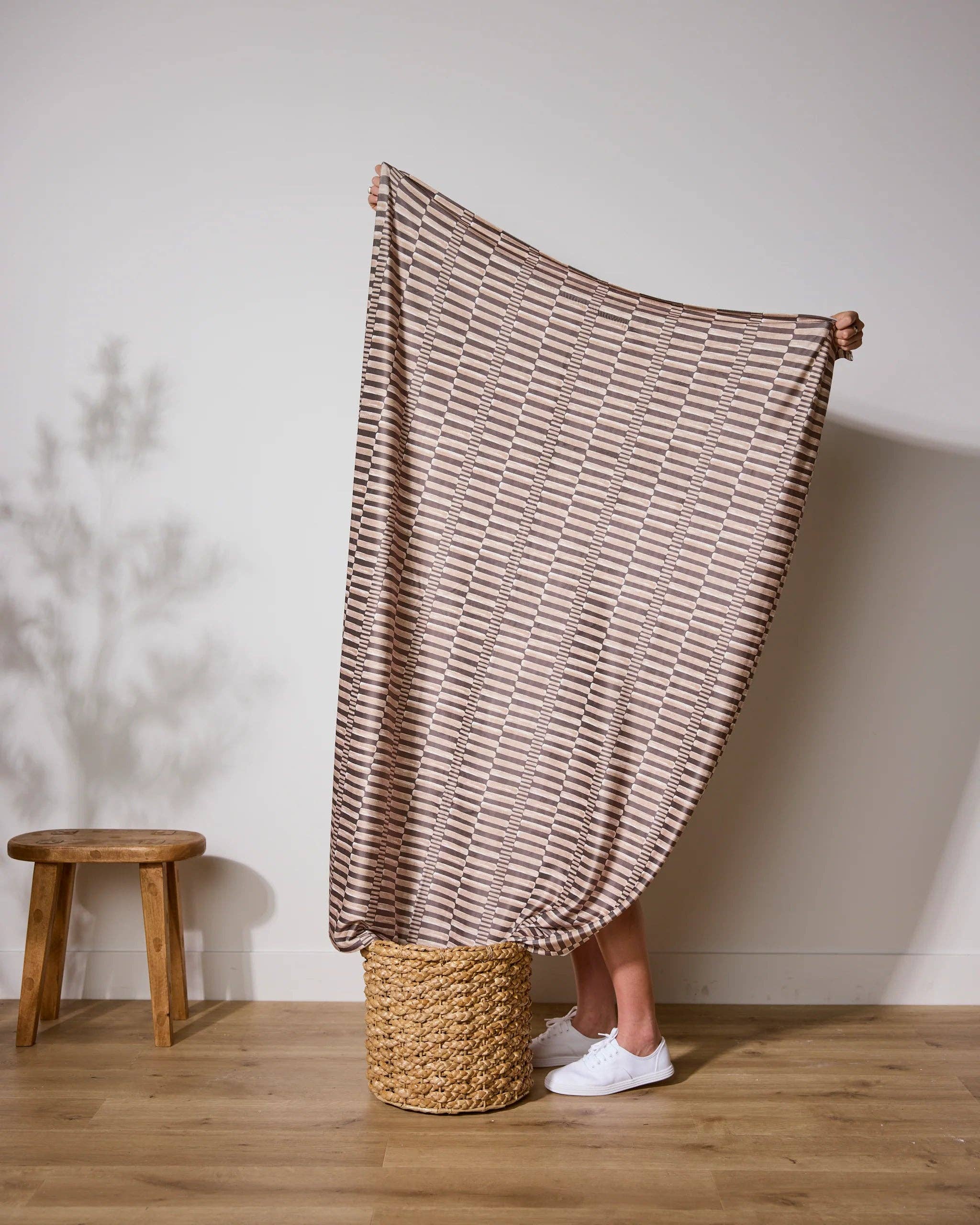 Light Ridge Butter Blanket