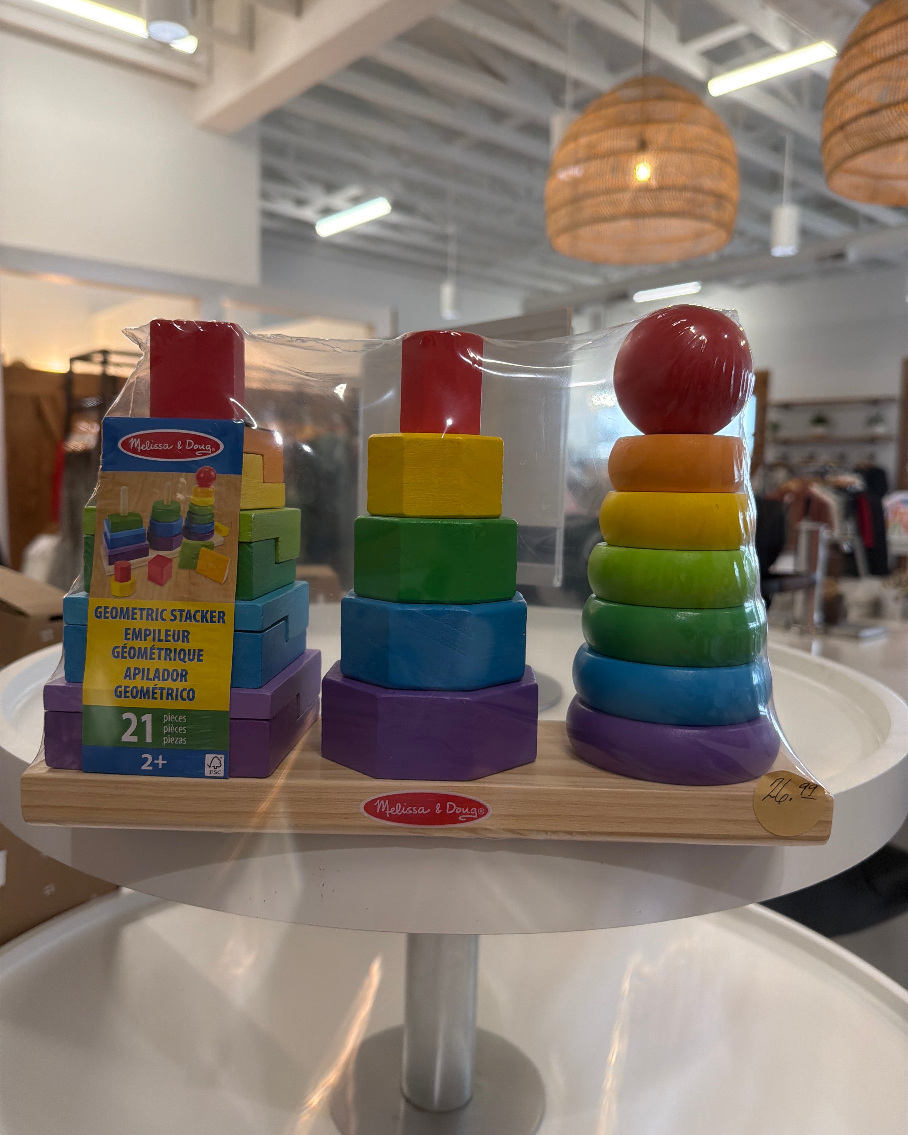 Melissa & Doug Geometric Stacker