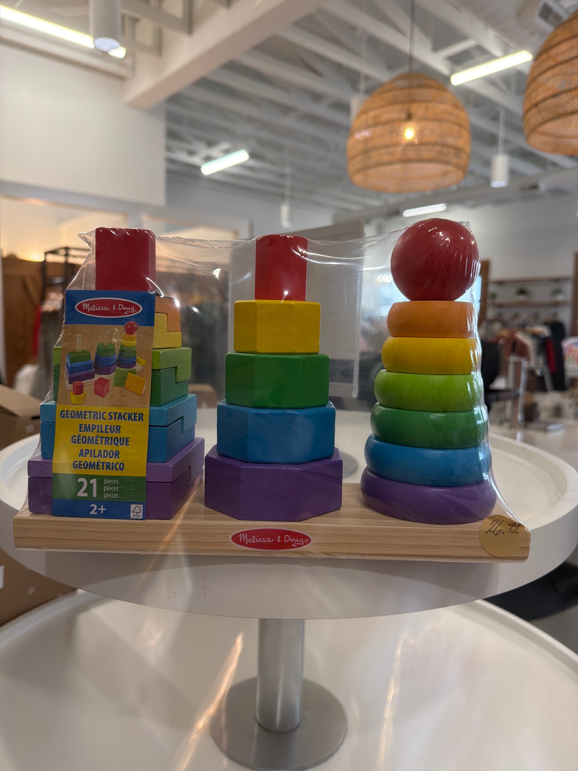 Melissa & Doug Geometric Stacker