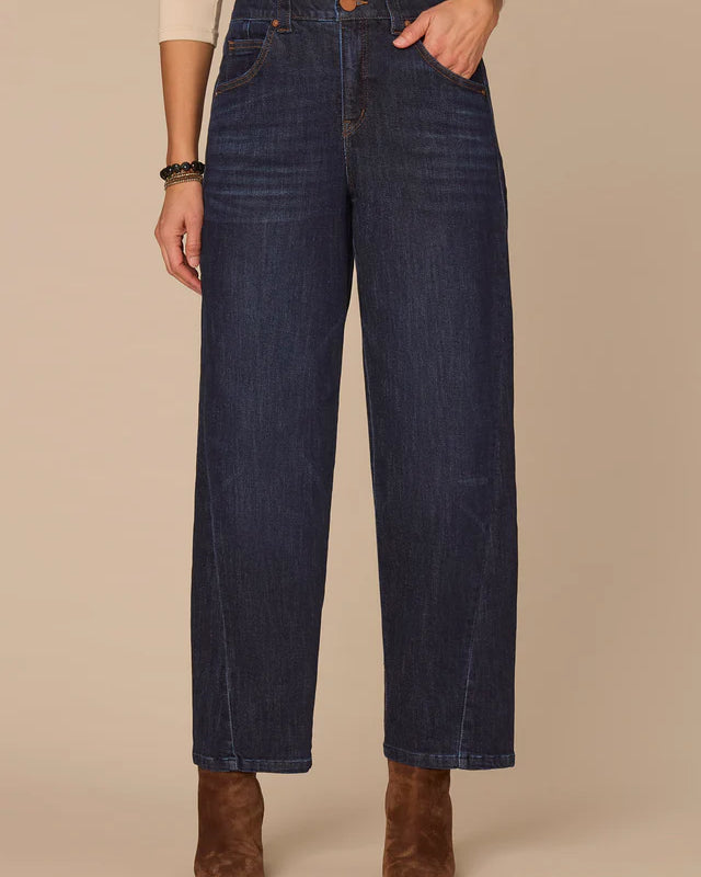 "Ab"solution® High Rise Barely Barrel Jeans