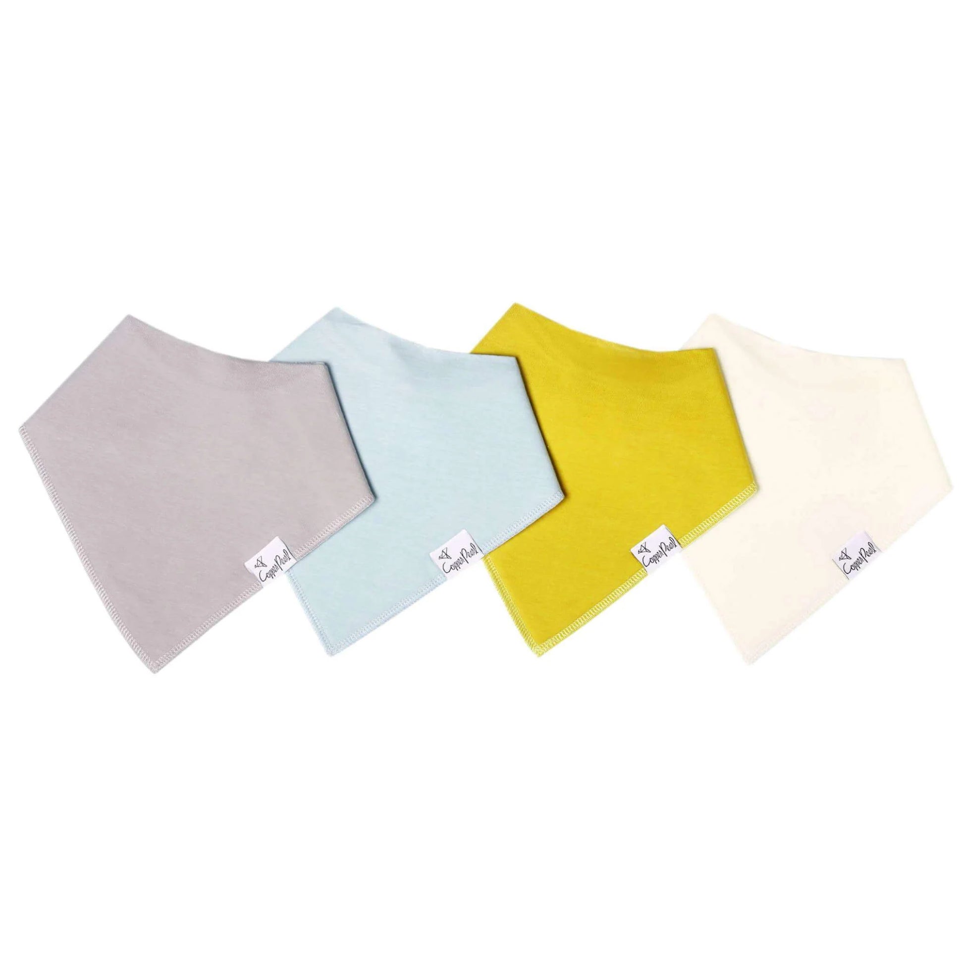 Copper Pearl Baby Bandana Bib Set (4pk)