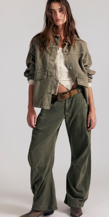 Free People Spotlight Washed Trouser