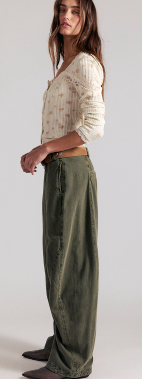 Free People Spotlight Washed Trouser