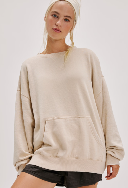 Free People Slow It Down Pullover