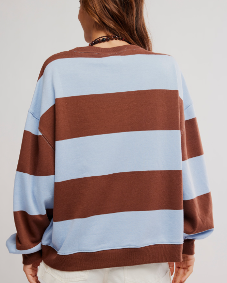 Free People Classic Stripe Crew