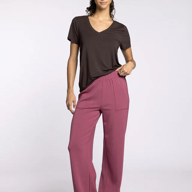 Thread & Supply Tatiana Tee - Coffee