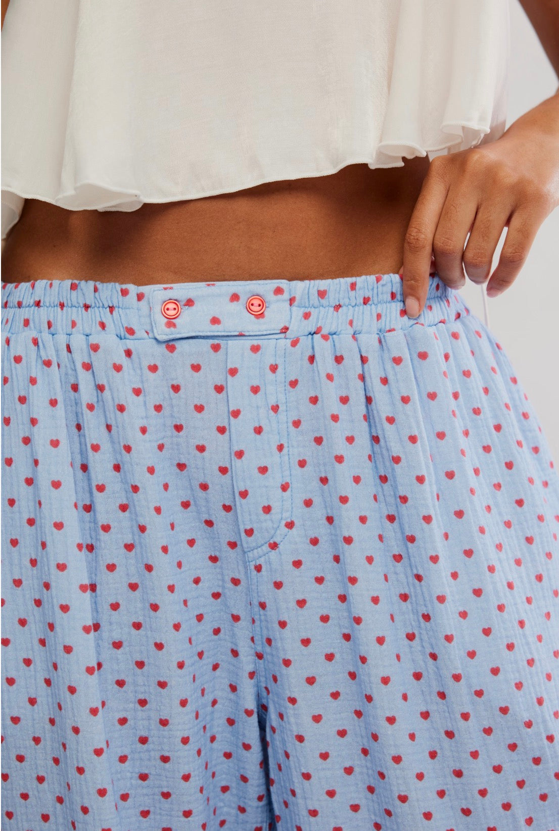 Free People Be Mine Pant (Blue Combo)