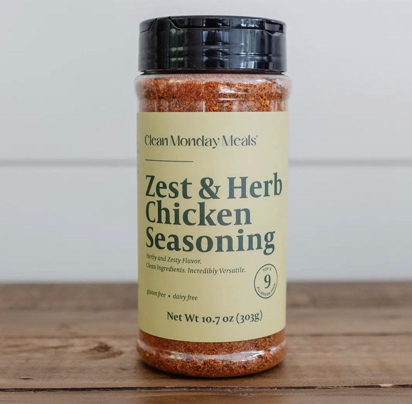 Clean Monday Meals Zest & Herb Chicken Seasoning