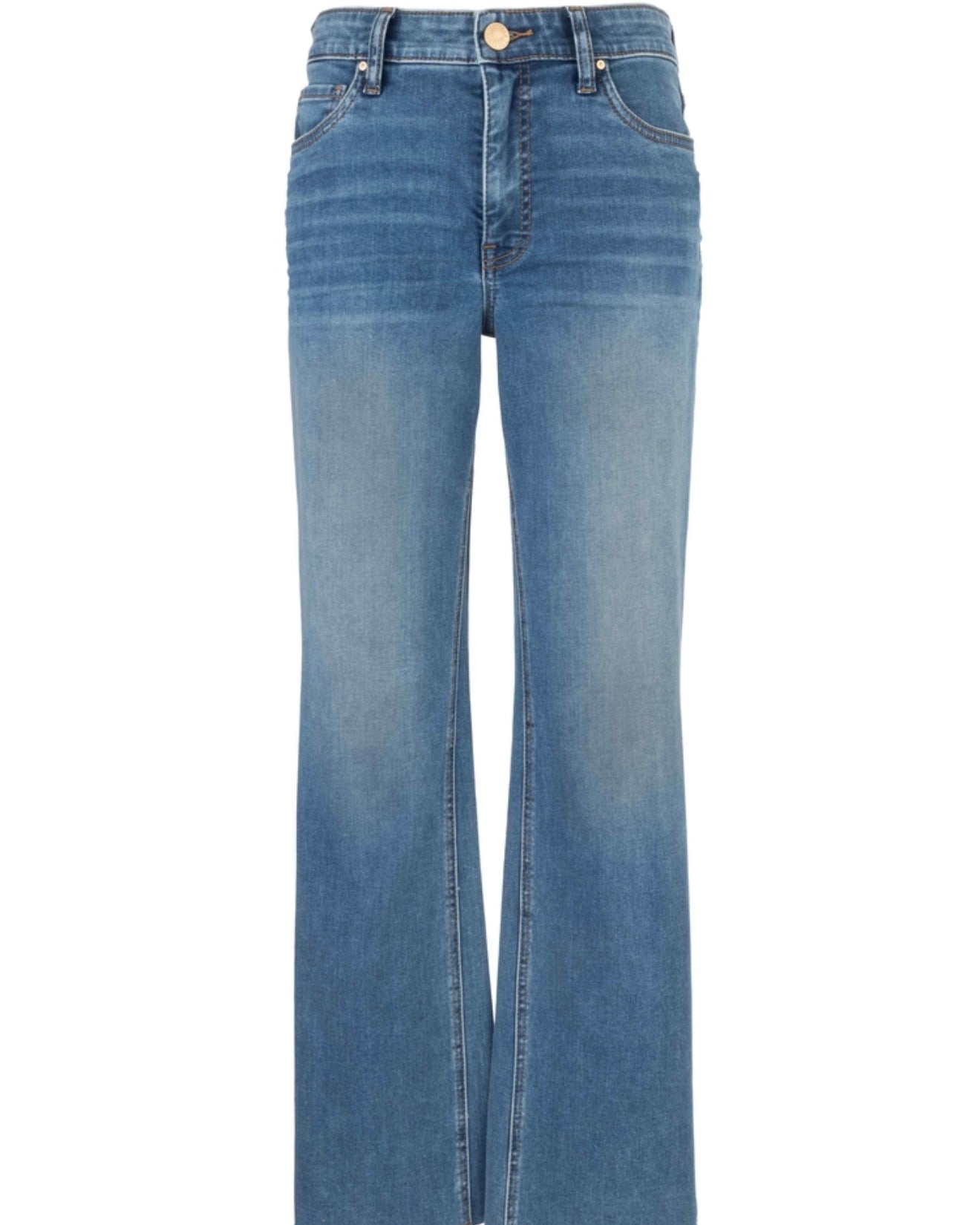 KUT Kelly High Rise Fab AB Kick Flare Inset Leg (Senses)